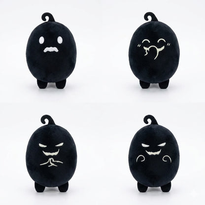 Handmade Krobus plush toy fan-inspired shadow person from cozy farming sim, 15 cm
