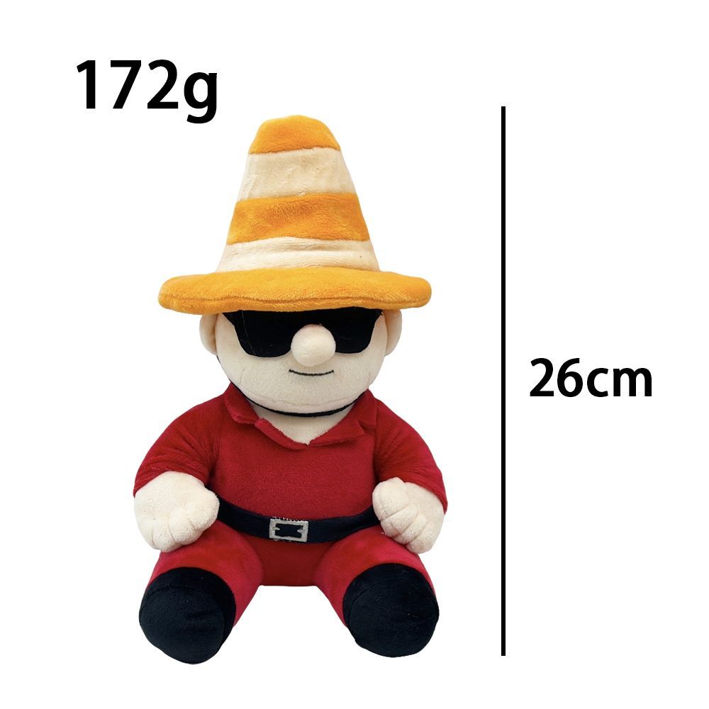 Handmade Machine Party Test Subject plush figure standing upright