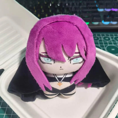 Handmade MahoAko plush Sister Gigant 10cm desk display side view