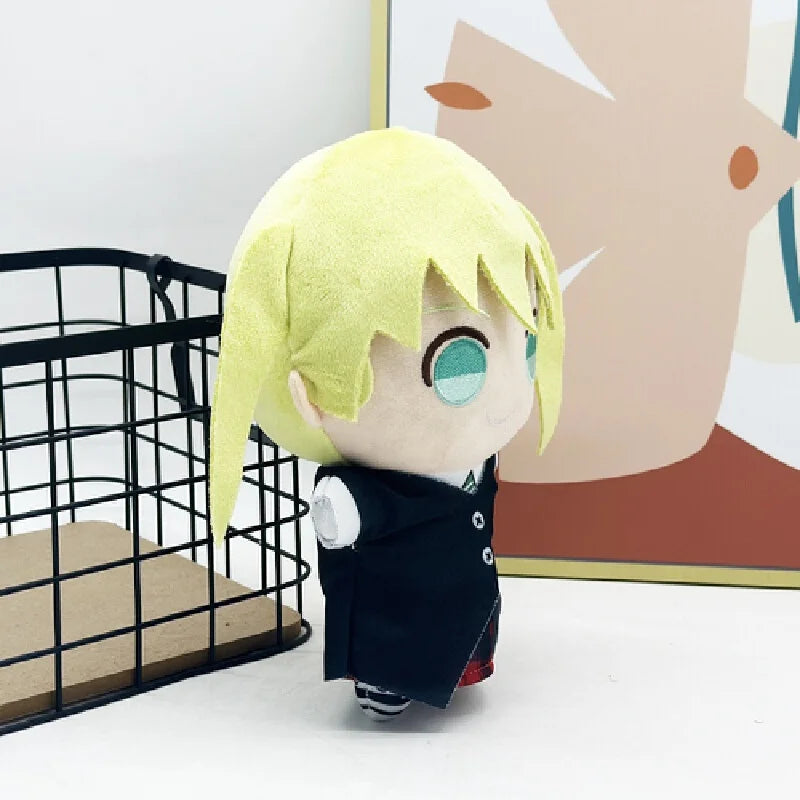 Handmade Maka Albarn fan made toy close-up of embroidered face