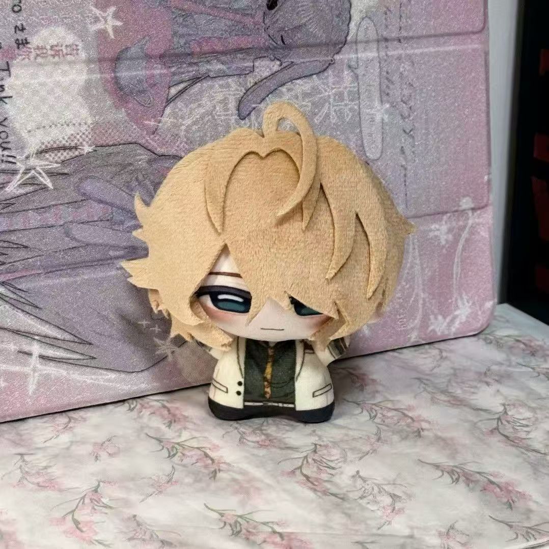 Handmade Piofiore cotton doll character plush close-up