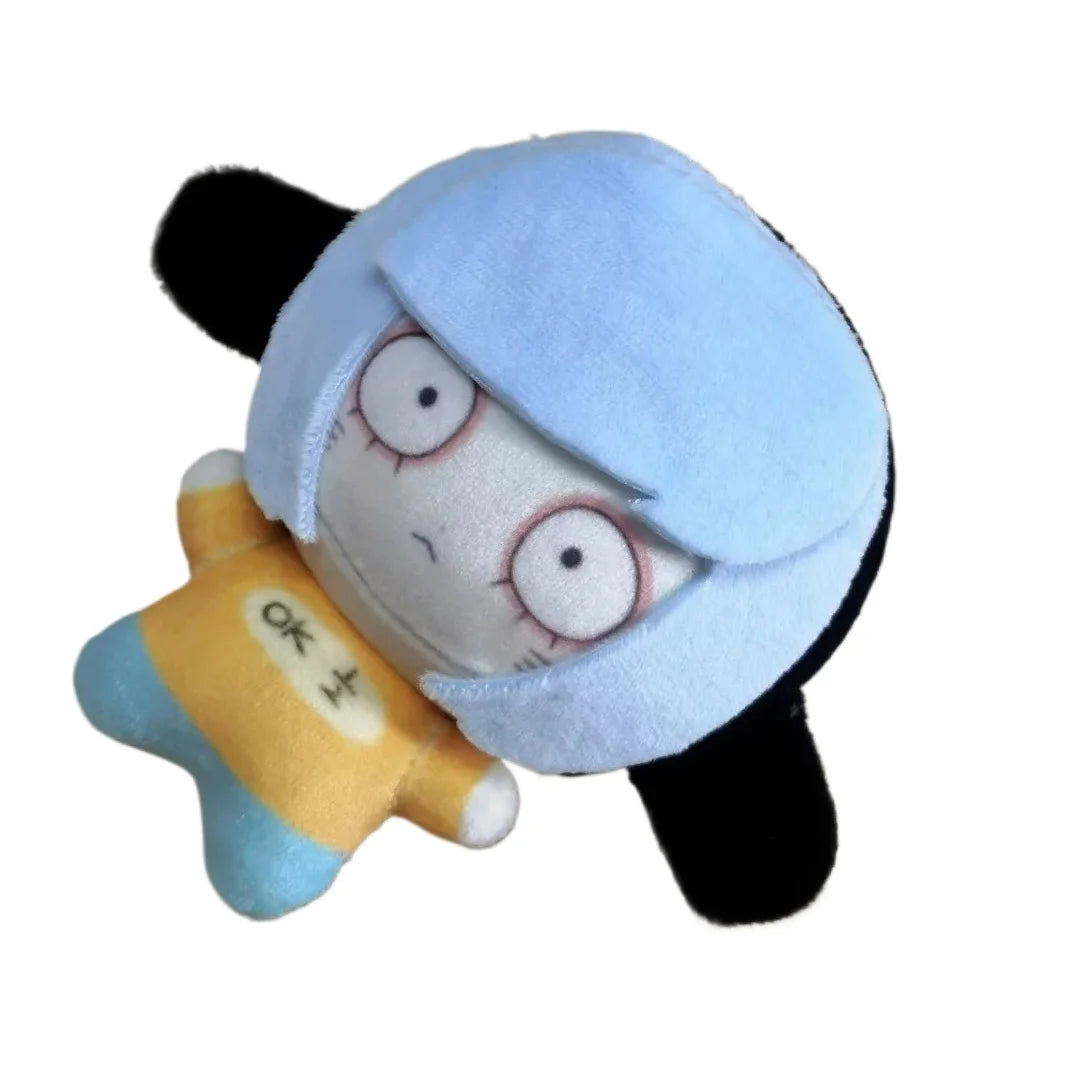 Handmade RanFren fan-inspired plush merchandise inspired by surreal indie webcomic

