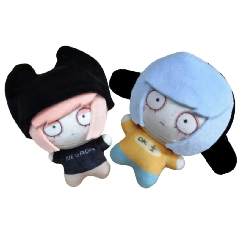 Handmade RanFren inspired plushies displayed on shelf fan merchandise collectible
