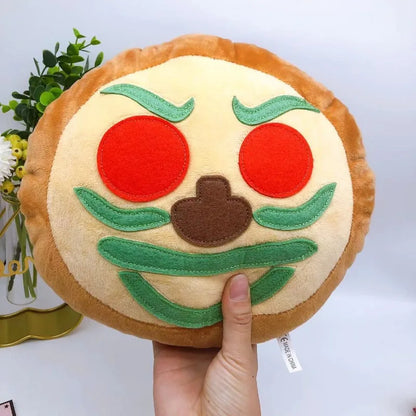 Handmade The Noise fan plush toy, soft stuffed collectible inspired by the yellow clad rival character from a hit indie platformer, 25cm