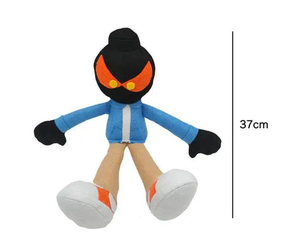 Handmade Whitty plush and Boyfriend plush fan-inspired stuffed animals

