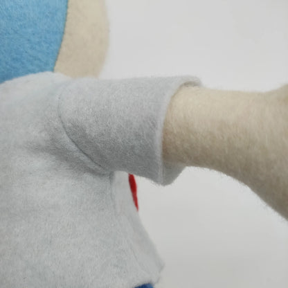 Handmade Whitty plush gift idea for indie gaming enthusiasts
