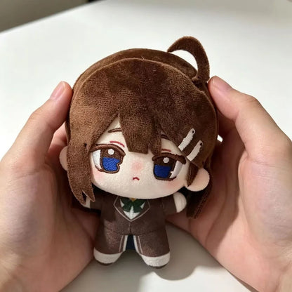 Handmade Yan plush front view soft plush fabric detail