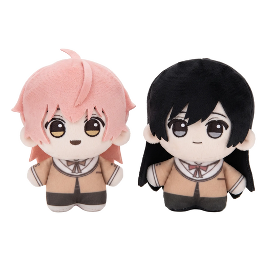 Handmade Yuu Koito anime plushie keychain pendant 10cm chibi soft plush collectible