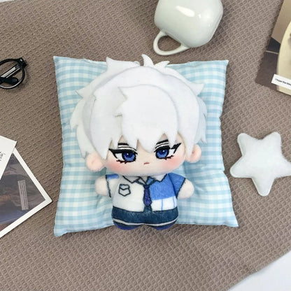 Handmade anime chibi plushie duo fan made collector figures