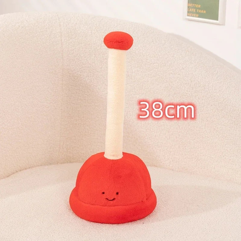 Handmade bathroom plushie soft cotton fabric cute novelty gift funny