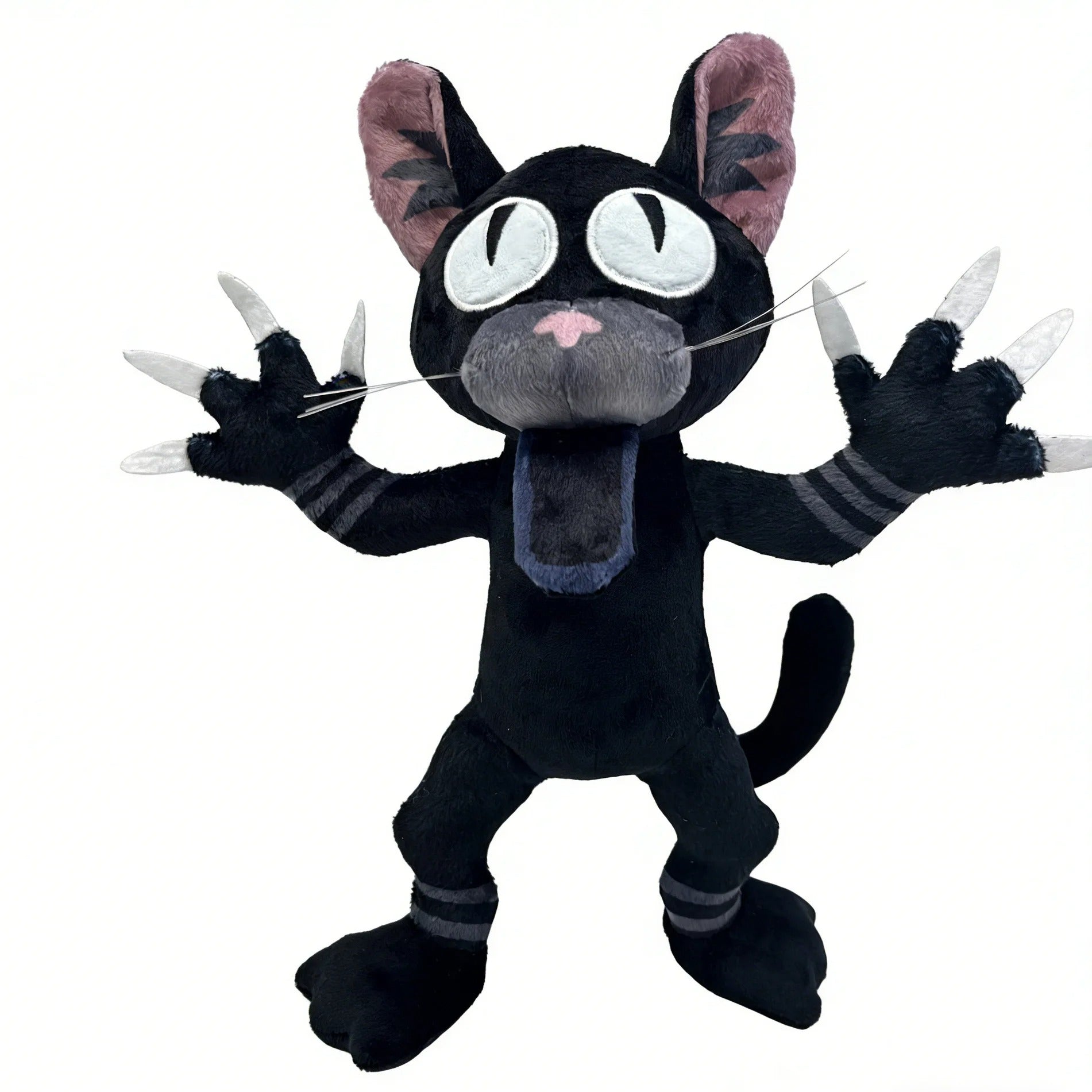 Black Cat Plush - 30cm Stuffed Cat from 99 Nights In The Forest