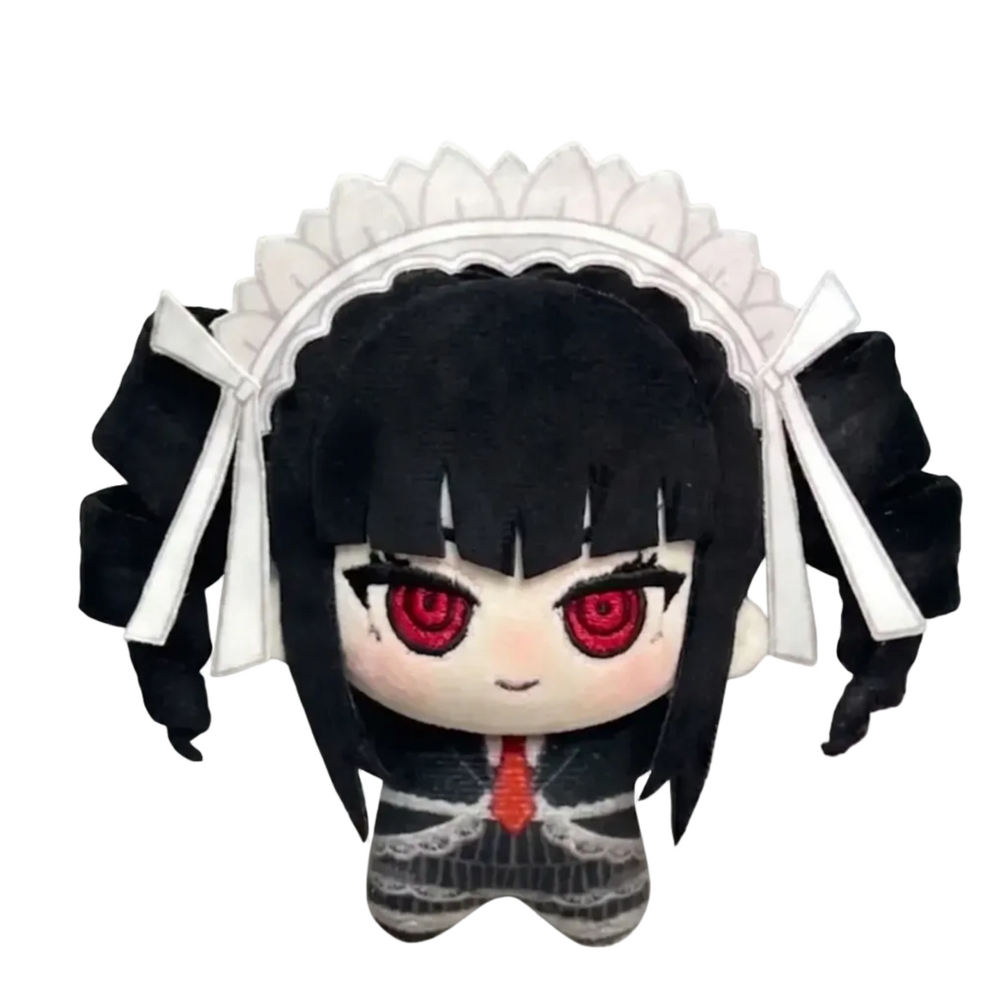 Handmade celeste plush inspired by popular visual novel mystery game 10cm front view

