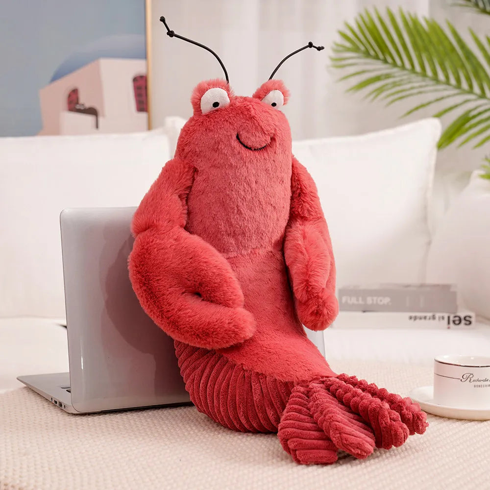Handmade crustacean plushies 22cm PP cotton filled ocean animal stuffed toy set