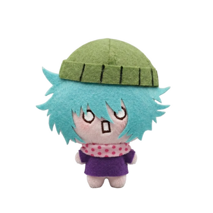Handmade death game visual novel fan plush two variants Sou and Midori
