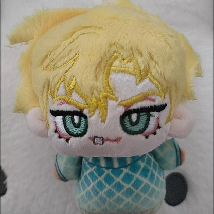 Handmade dino plush doll inspired by Steel Ball Run character

