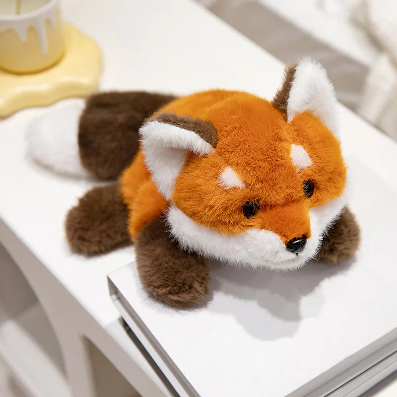 Handmade fox toy with high-quality cotton filling
