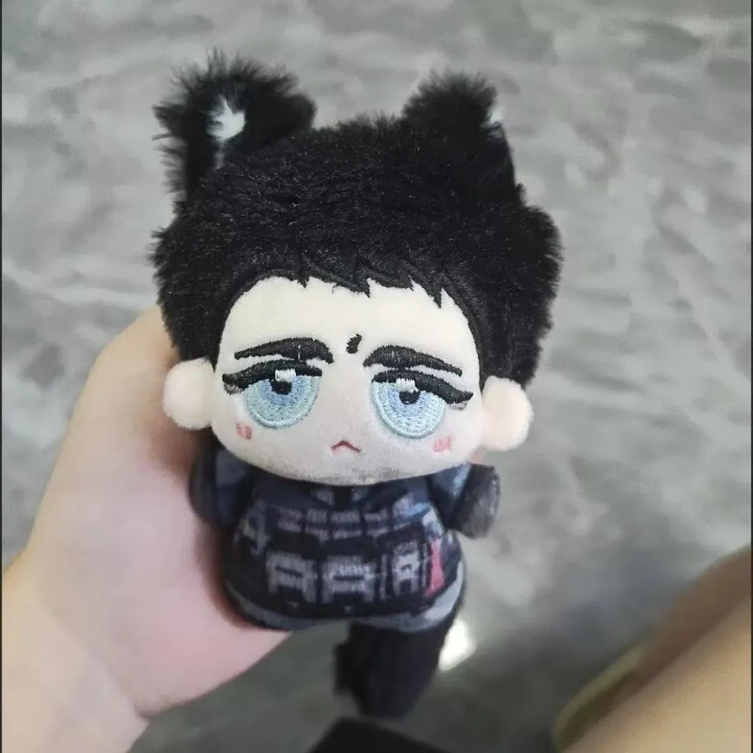 Handmade ghost operator plush collectible for gaming fans
