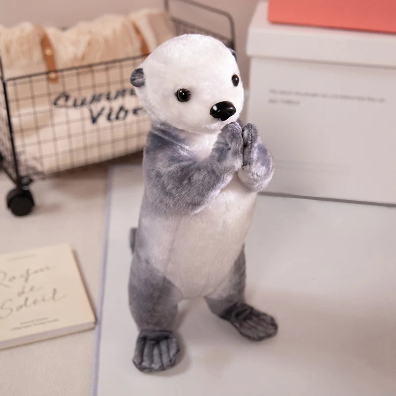 Handmade kangaroo prayer pose plushie PP cotton filling premium plush