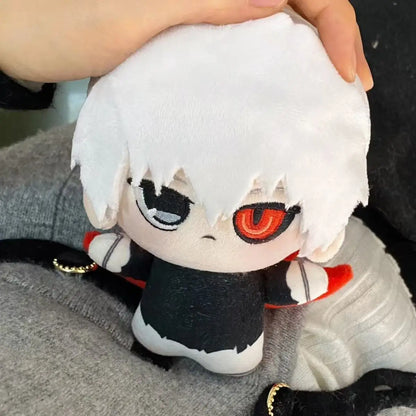 Handmade ken kaneki plush front view
