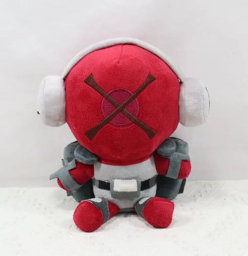 Handmade killer plush inspired by popular multiplayer survival horror game fan art