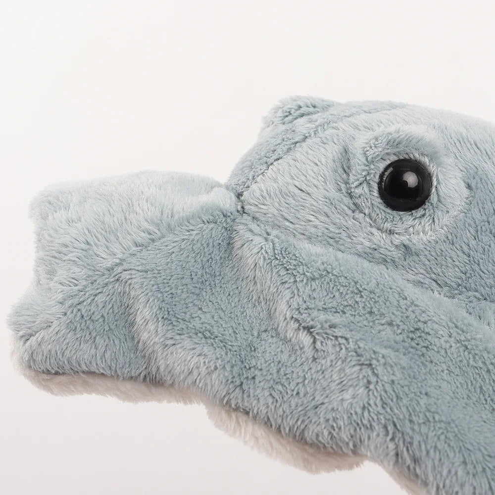 Handmade manta ray plush 30cm premium PP cotton filled
