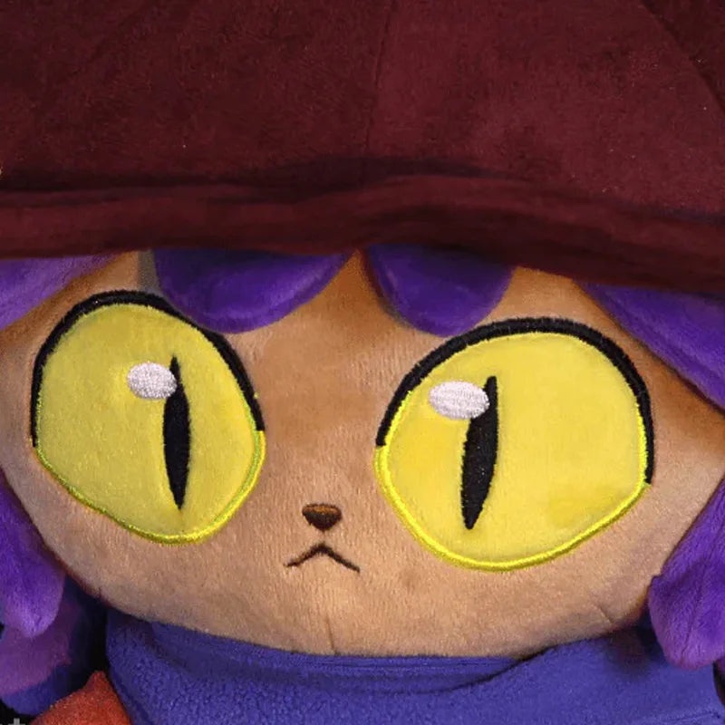 Handmade niko plush OneShot fan tribute PP cotton filled side view