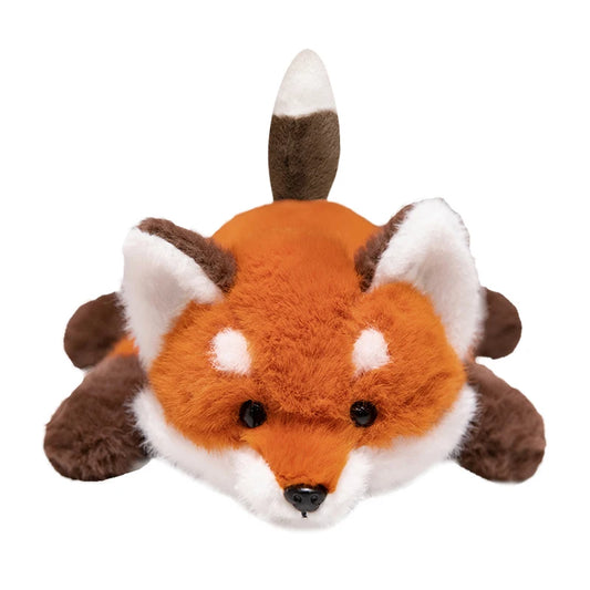 Handmade orange fox stuffed animal in 65cm size