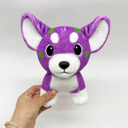 Handmade video game plush God Hand chihuahua collectible rear view