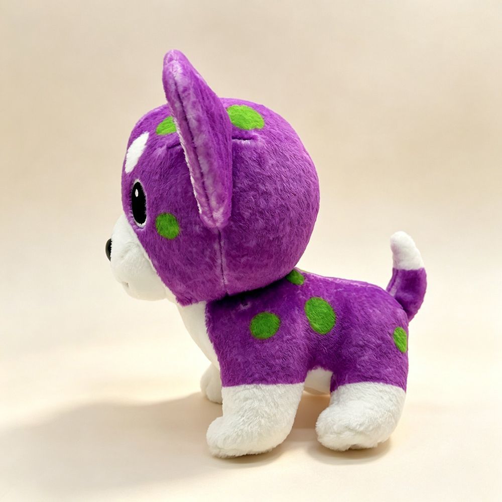 Handmade video game plush Poison Chihuahua from God Hand Clover Studio