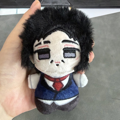 Handmade western game character plush pendant with loop accessory detail
