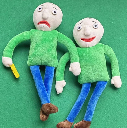 Happy Baldi plushie forest green 25cm Baldi's Basics fan collectible