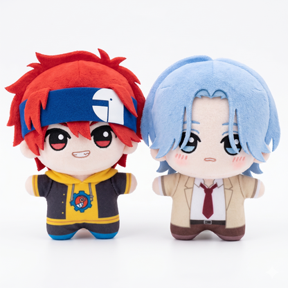 Hasegawa plush close-up chibi design skateboarding anime fan art inspired
