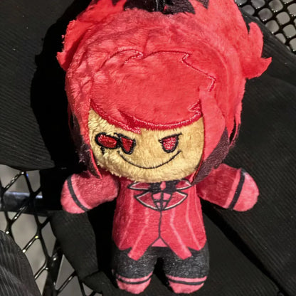 Hazbin Hotel Alastor plush toy crimson demon collectible
