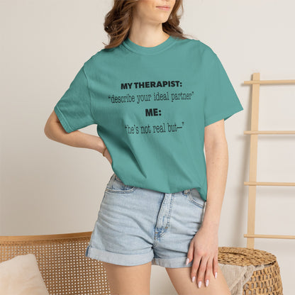 He's not real but comfort character tee yumeship