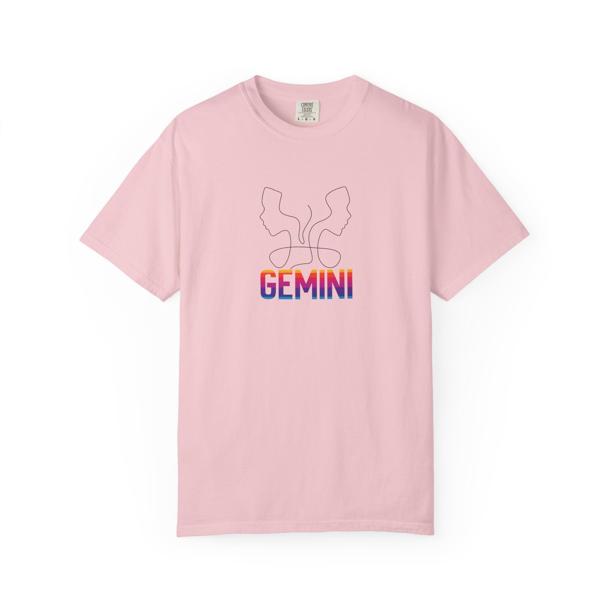 Heavyweight 6.1 oz garment-dyed t-shirt by Comfort Colors.
