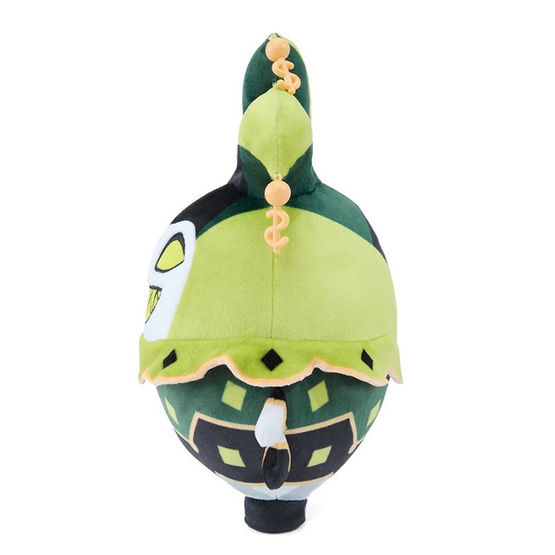 Handmade Greed Demon Jester Plush with Teal Twin Figures – Aprasi