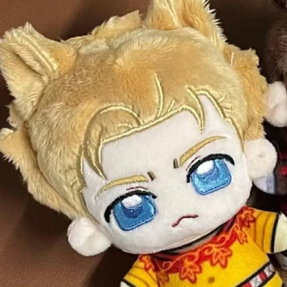 Henry of Skalitz and Sir Hans Capon fan plushies side by side 10cm size comparison