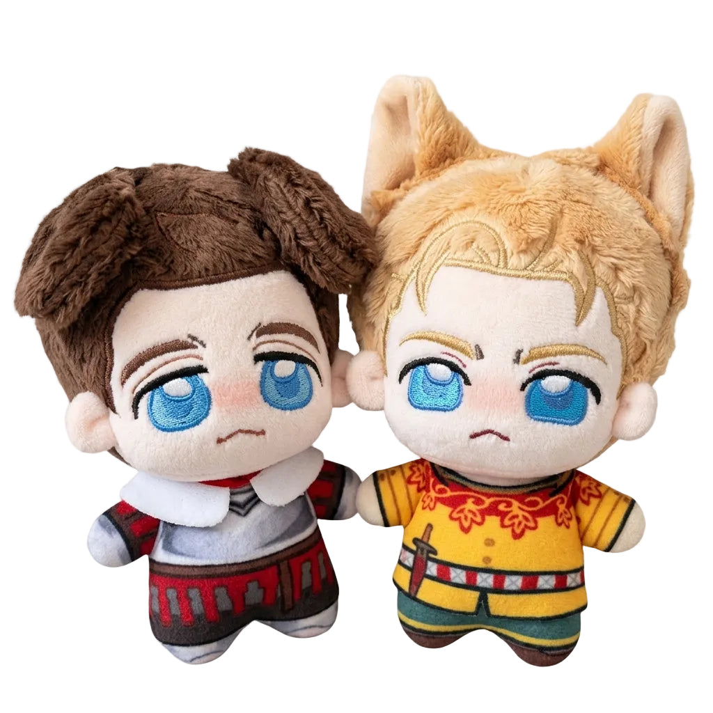 Henry of Skalitz handmade anime plush keychain 10cm medieval RPG fan plushie