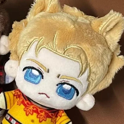 Henry of Skalitz plush keychain front view soft polyester PP cotton filling
