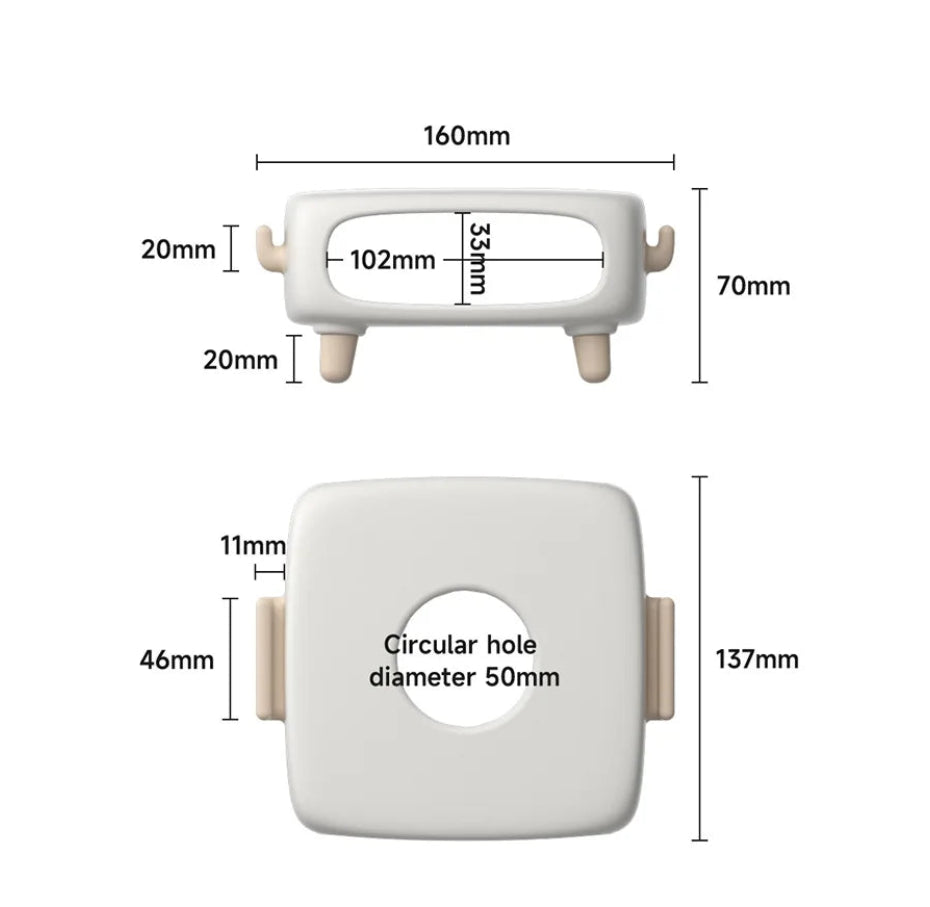 High resilience silicone material for premium Mac Mini M4 Pro protection.