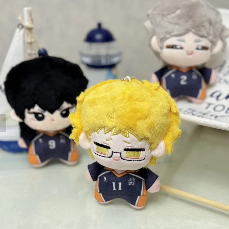 Hinata plushie fan-made orange hair Karasuno volleyball anime collectible