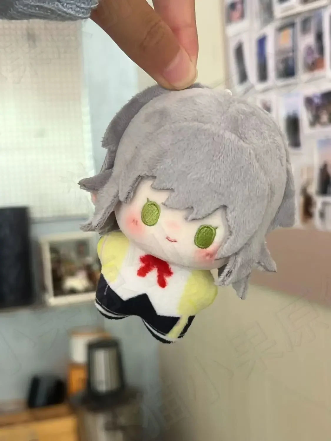 Shiho Plush Bassist Character From Rhythm Game Handmade Plush 10cm