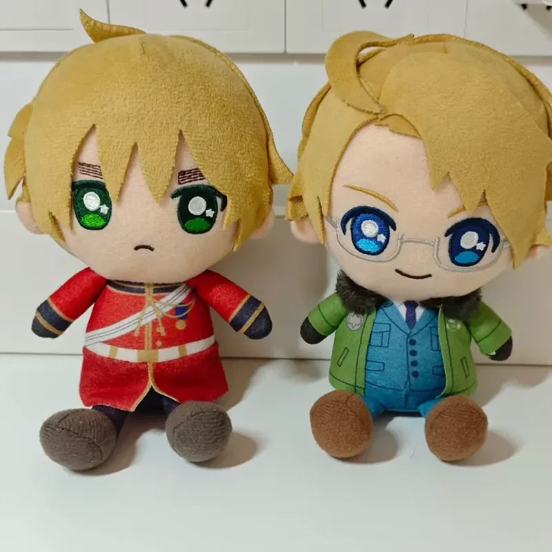 Honda plush Kiku Honda Japan Hetalia stuffed animal in naval officer uniform
