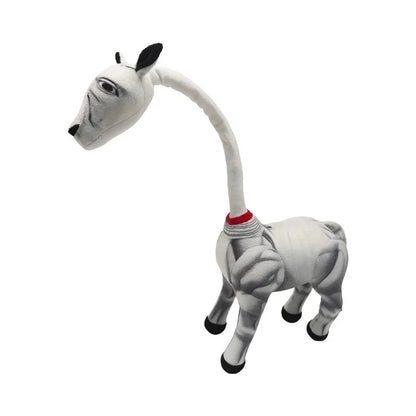 Horror creature plush collectible long horse close up detail