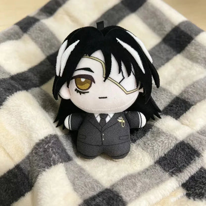 House of Spiders plush Rien figure close-up texture
