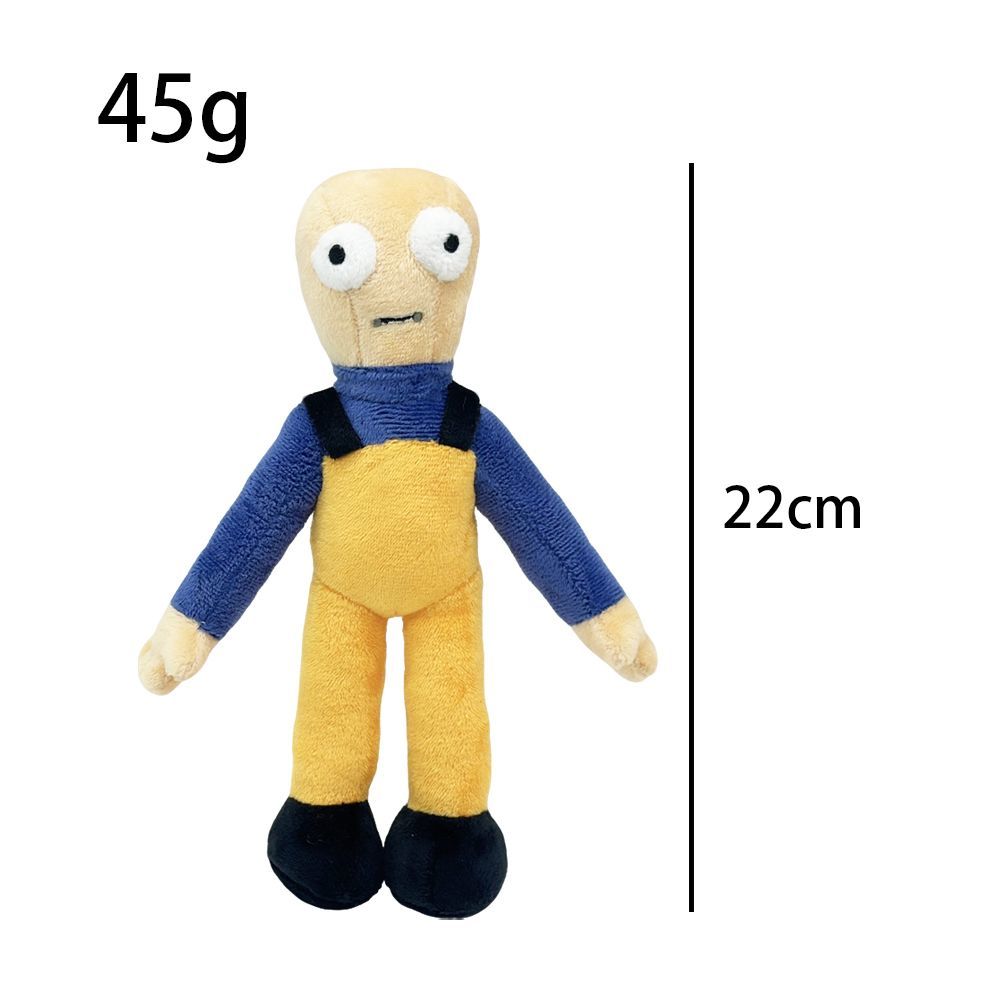 How to Fish plush fisherman Bob stuffed animal front view