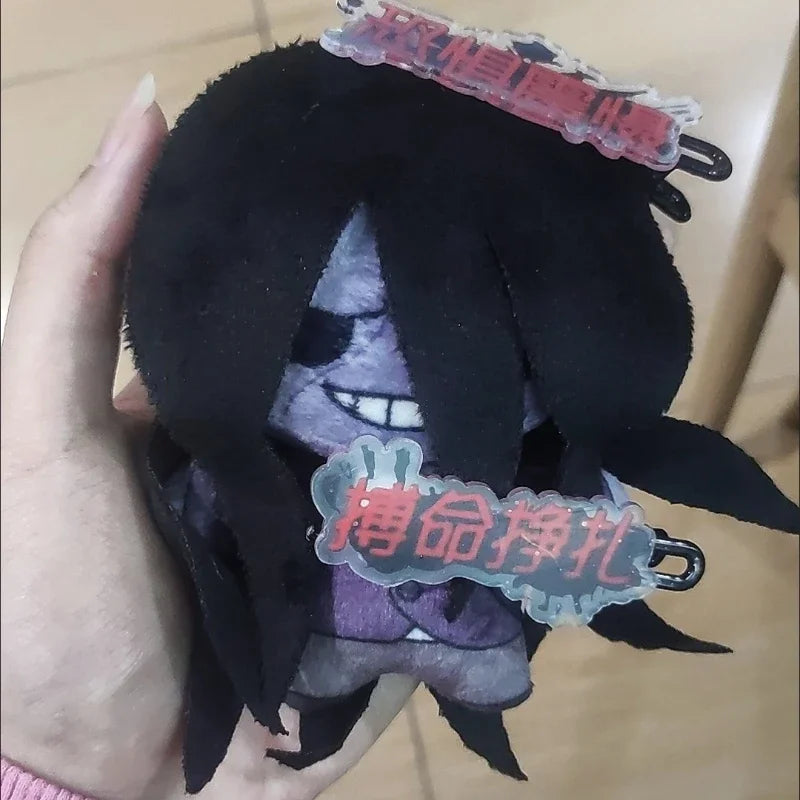 IDV Antonio plush wild black hair detail close-up
