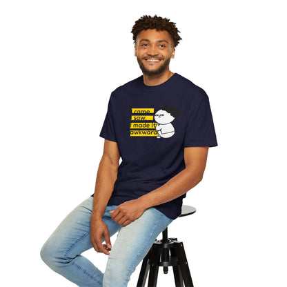 I came I saw I made it awkward tee worn model lifestyle casual outfit