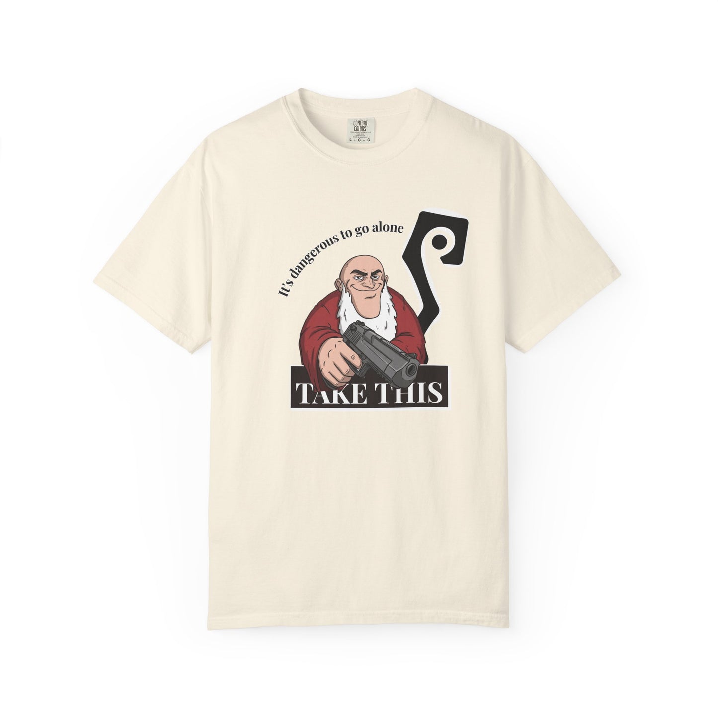 If Sorrow To Sin Alone funny philosophy tee black garment dyed