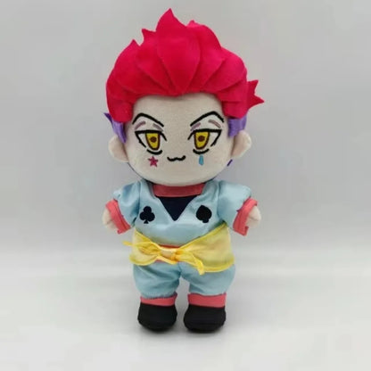 Illumi Zoldyck plush removable dark attire laid flat collectible
